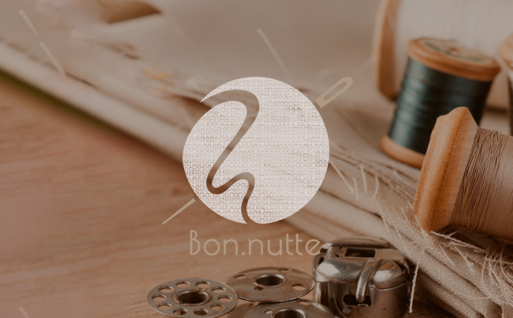 ハンドメイド作家ロゴ　Bon.nutte様